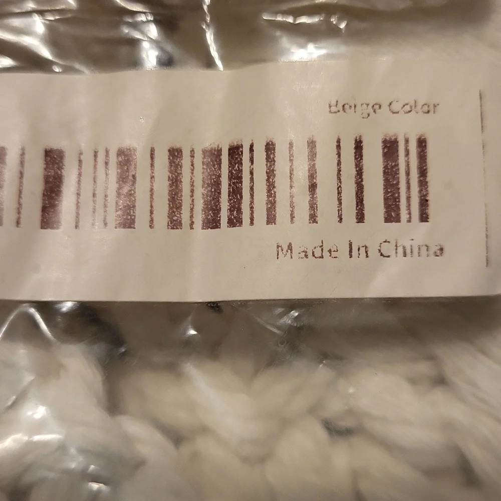 Handcrafted Off White Macramé Curtain Tie Backs  Set Of 2 New
